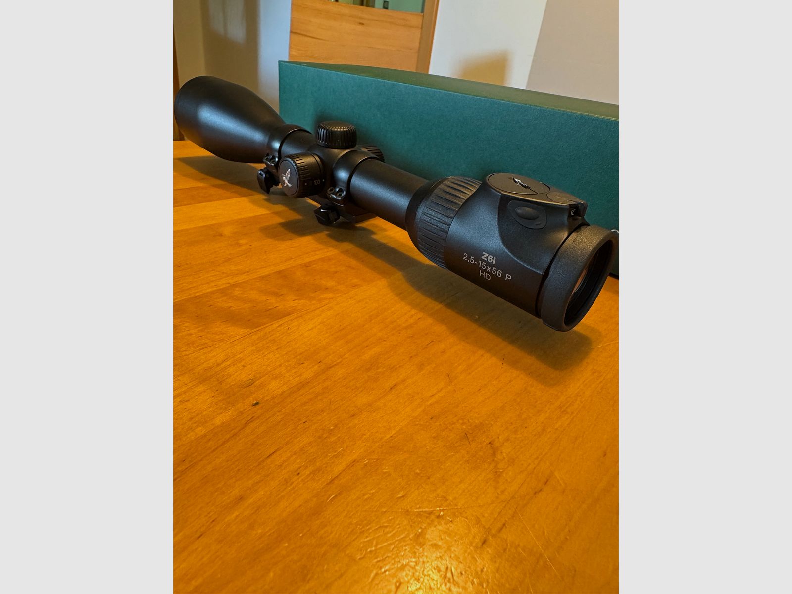 Swarovski Z6i 2,5-15x56 P HD, incl. Blaser zadelmontage