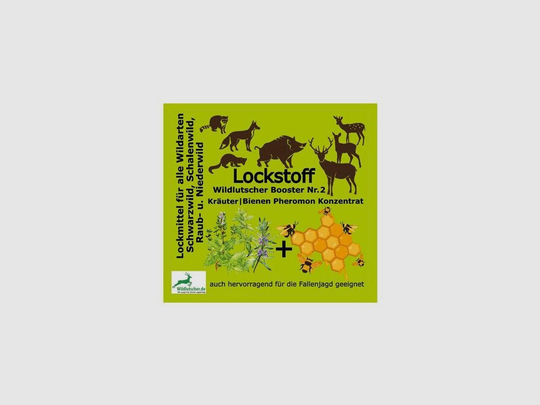 Wildlutscher Flüssigköder Booster Nr.2 Kräuter/ Bienen Pheromone 100 ml
