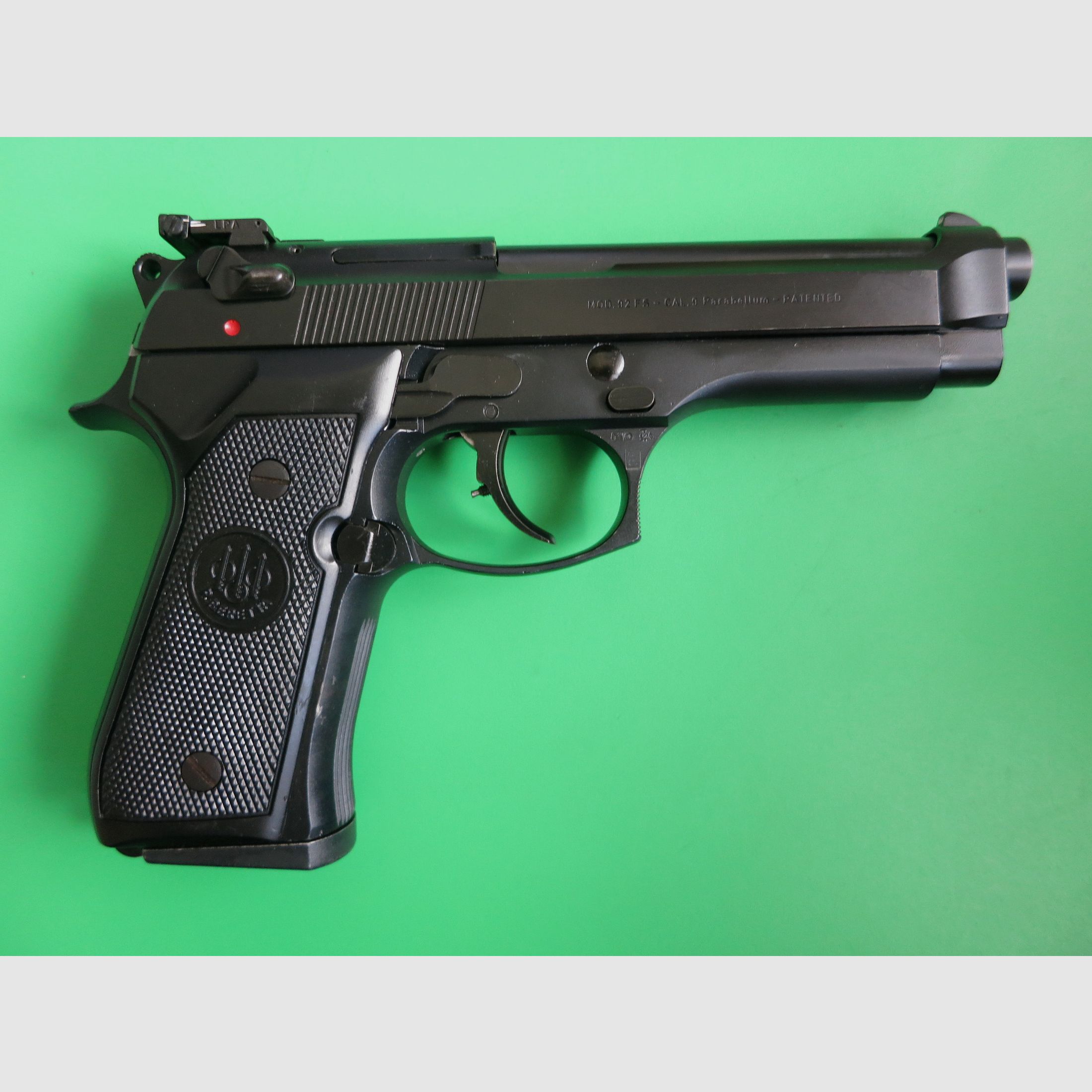Semi-automatic pistol Beretta 92 FS (black), 9 mm Luger, pistol of the US armed forces #29