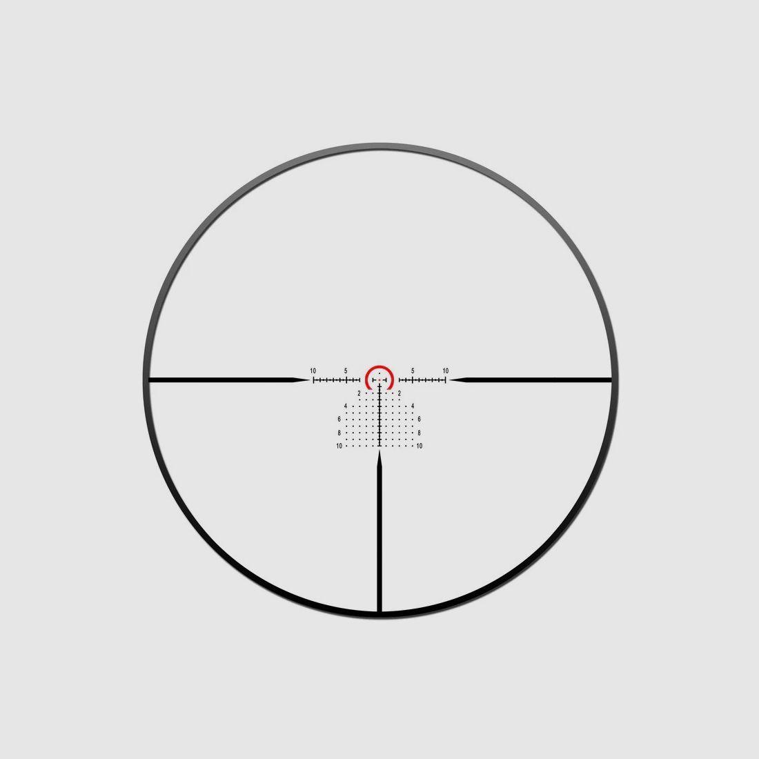 OPTYKA ODKRYWCZA ED-AR 1-8X24SFIR FFP-MRAD LPVO Luneta do polowania na dziki Szkło brak Vortex Kahles Athlon Bushnell Delta