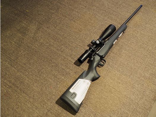 Very nice Mauser, model 18, caliber 8x 57 IS with Bushnell Prime 3-12x56 scope, new purchased in 2022, unused!