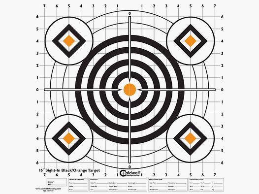 Diana en papel 16″ x 16″ (10 Unid) Bullseye