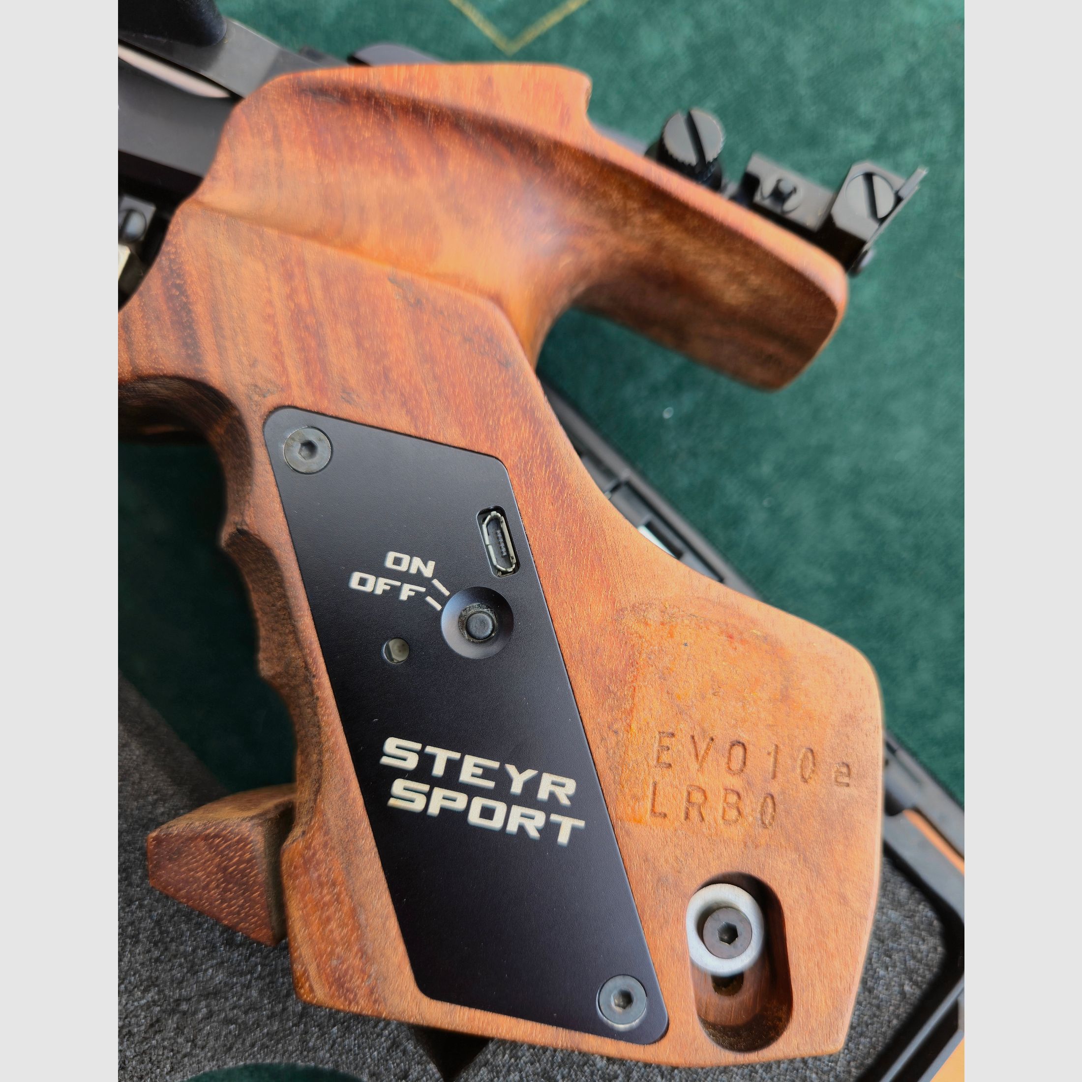 Match air pistol STEYR EVO 10 E like new, TÜV 2036, image 7 of 8