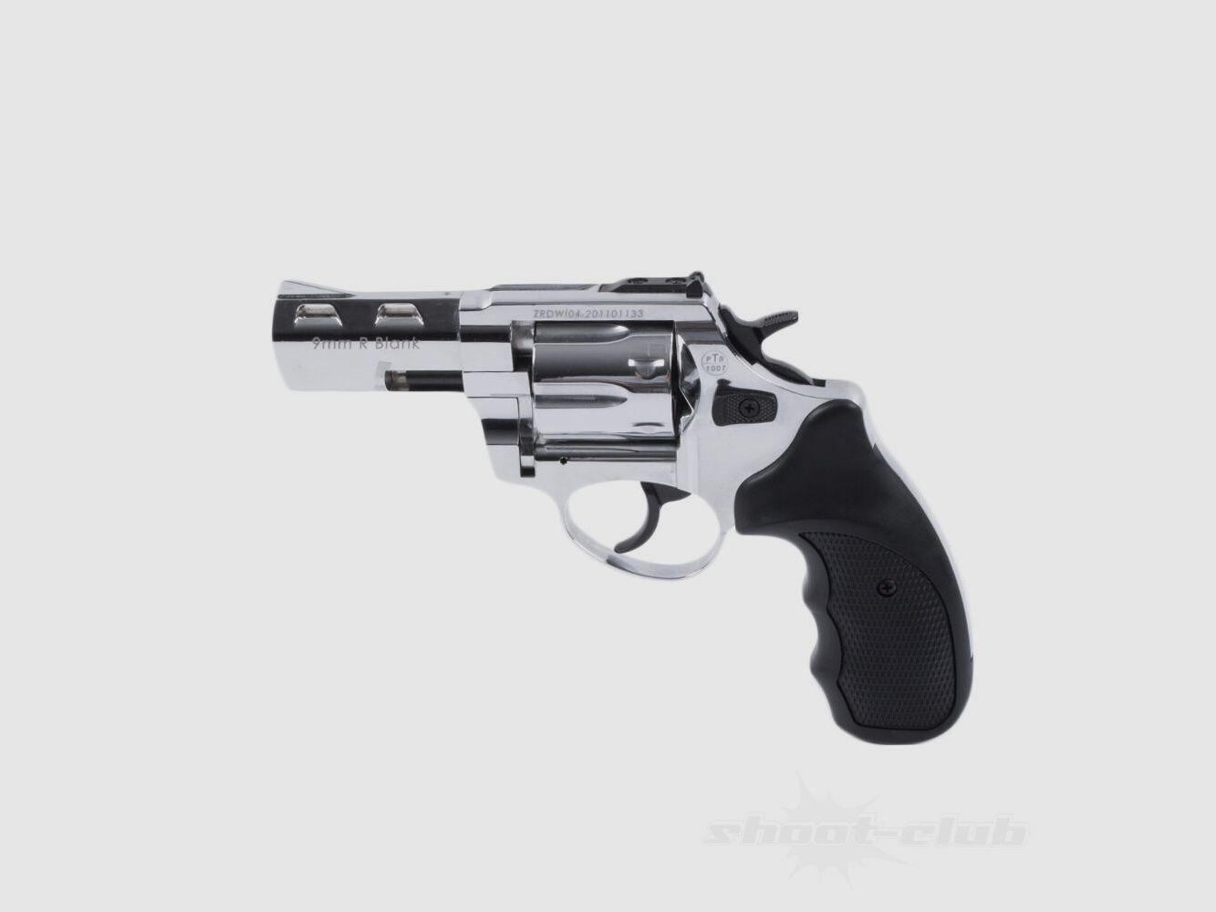 Zoraki R2 3 Zoll Schreckschussrevolver 9mm R.K. - Chrom