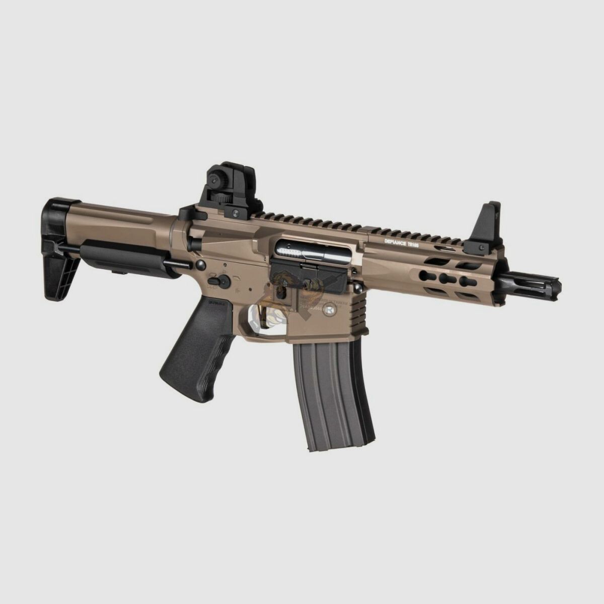 Trident Mk2 PDW in FDE Airsoft Free from 18 - S-AEG -F- (Krytac)