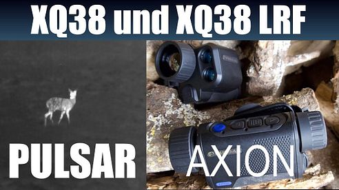 Pulsar Axion XQ38, XQ38 LRF und Helion 2 XQ 38F Wärmebildkameras