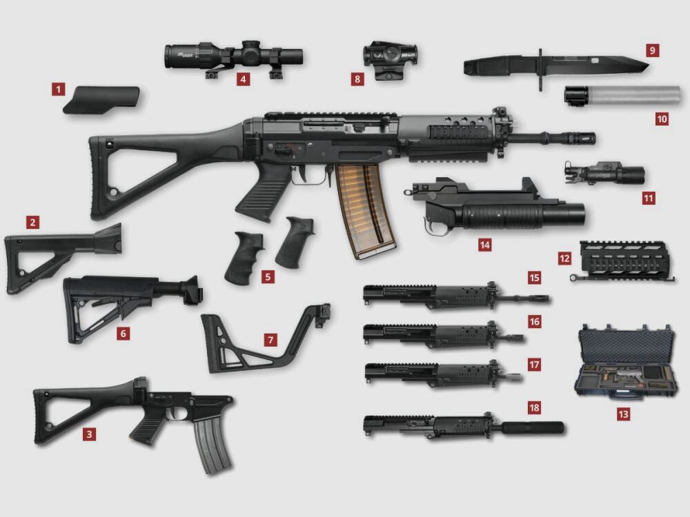 SIG SAUER Swiss Arms SG 553 Blackout