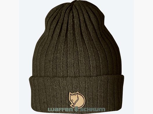 Fjällräven Strickmütze Byron Hat Dark Olive