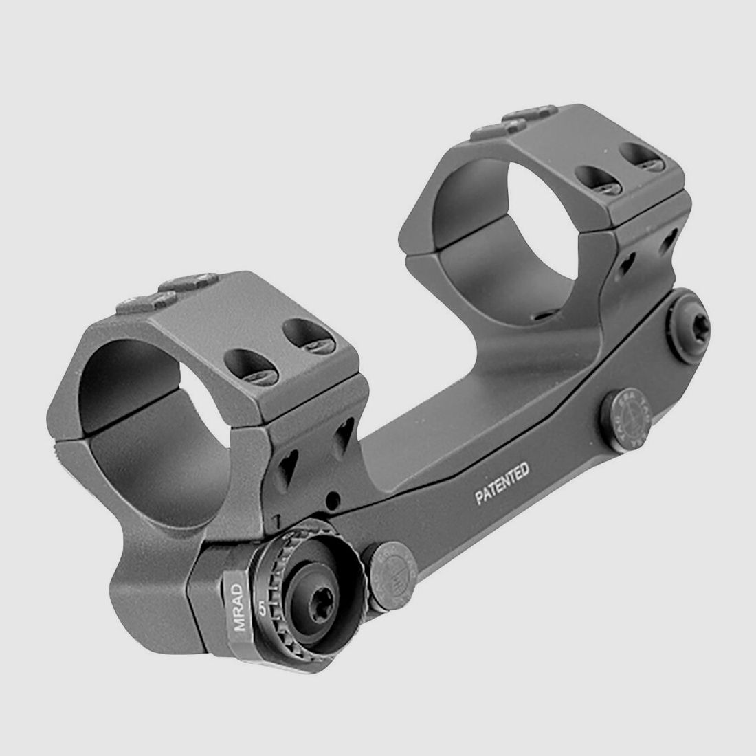 ERATAC Blockmontage Ø 30 mm mit einstellbarer Vorneigung 0-20 MIL / mrad Bauhöhe 25,0