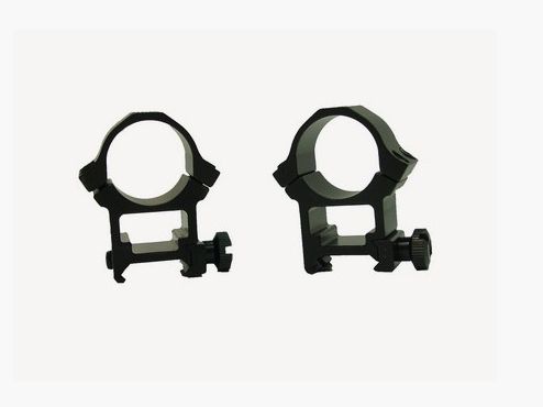 High rings 25.4mm for 21mm wide rail