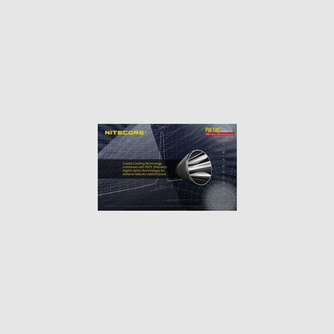 Linterna Nitecore P16 TAC 1000 lúmenes, imagen 12 de 20