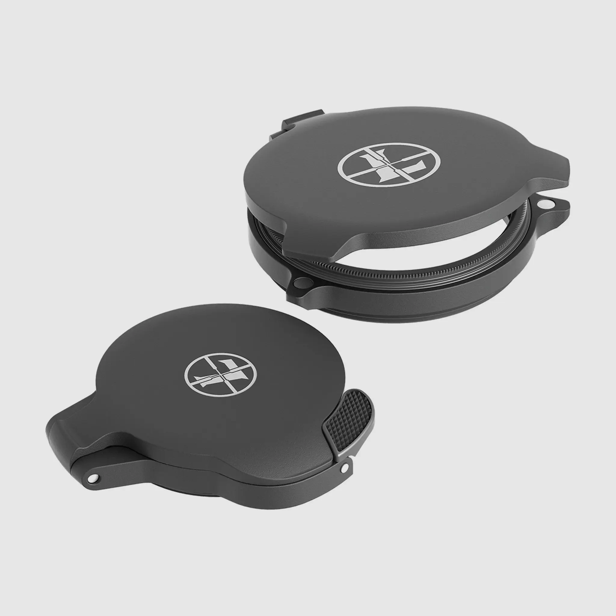 Leupold Alumina Flip-Back Lens Cover Kit - 50mm e Copertura Obiettivo EP Standard, immagine 1 di 2