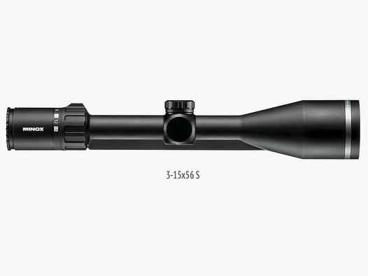 Minox Allrounder 3-15x56, con riel