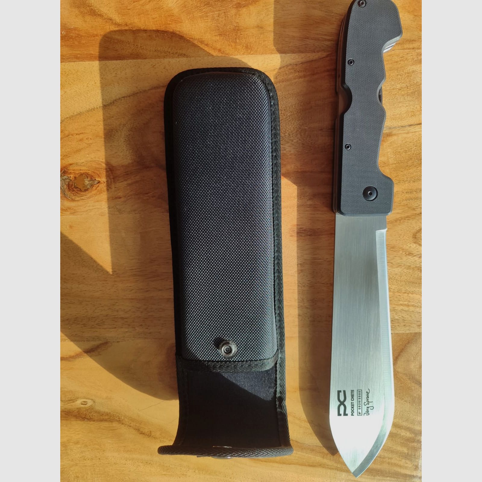 GOGUN Knife - Jörg Sprave’s Pocket Chete – Edizione Limitata