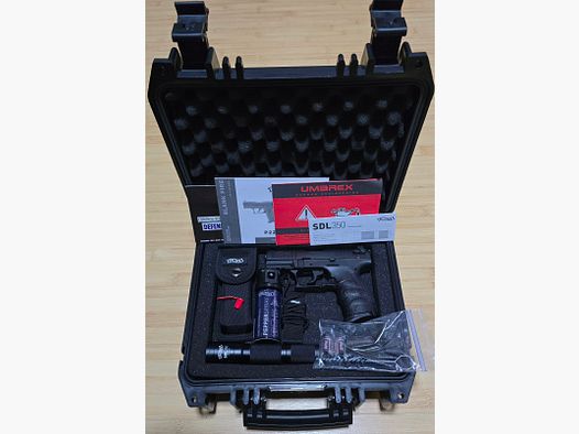 Walther R2D Set P22 Q Schreckschuss 9mm PAK Défense personnelle