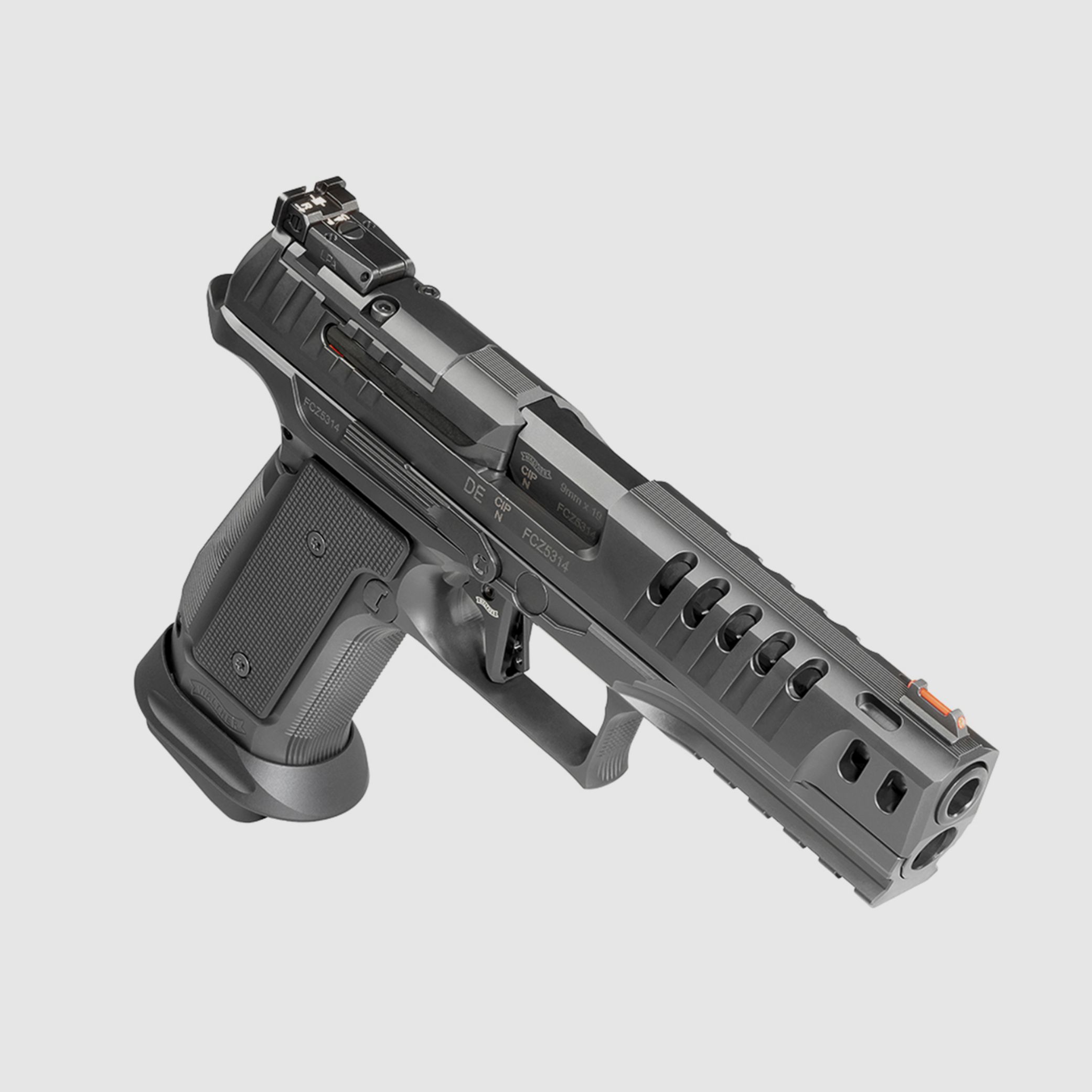 WALTHER Q5 Pistole Match SF Black Ribbon 9x19 Q5 Match SF 9mm Luger