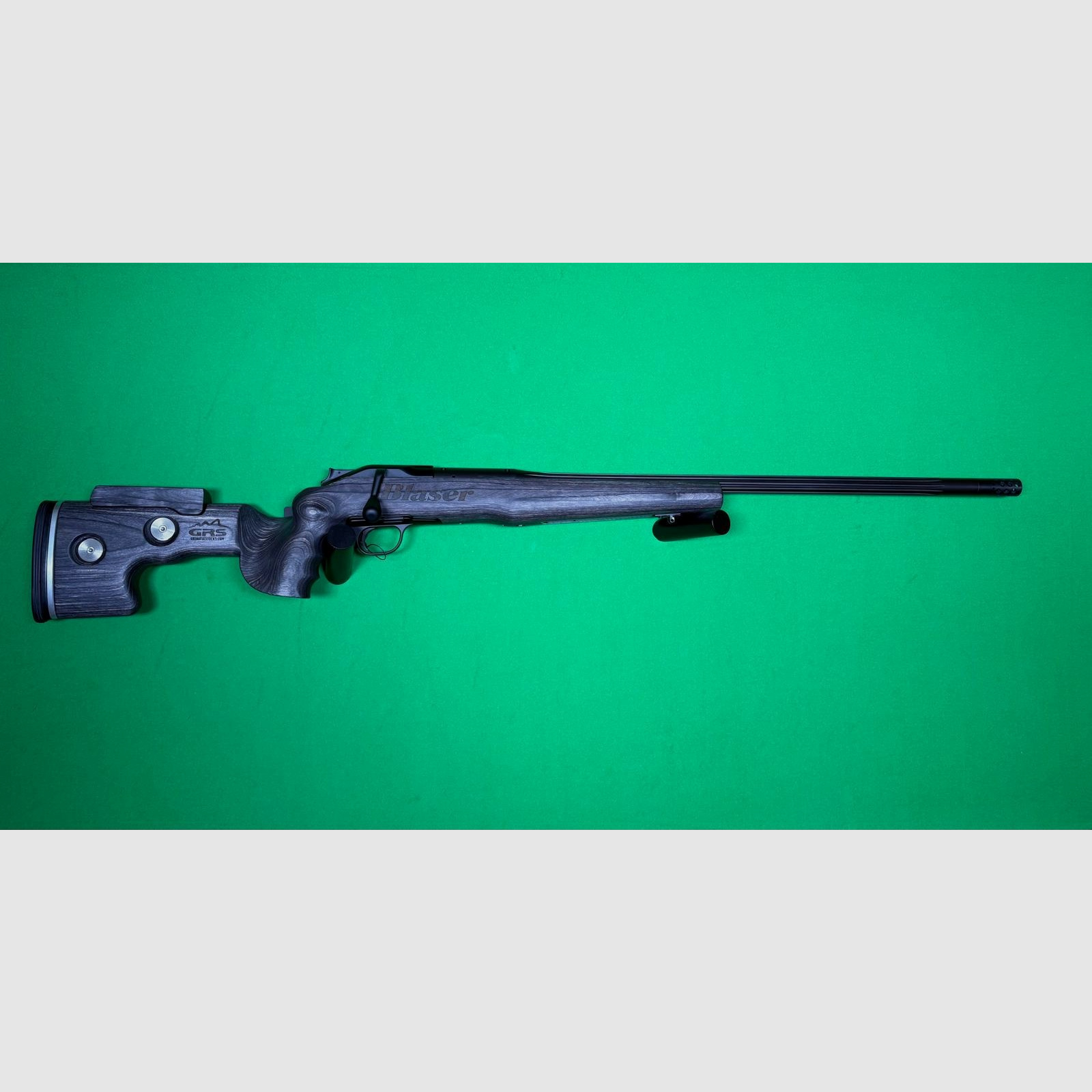 Blaser R8 .338 Lapua Mag – GRS-Schaft, neuwertig