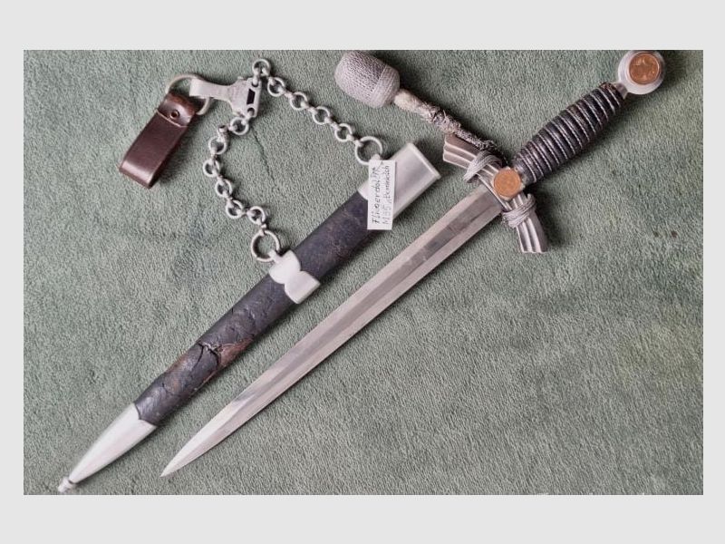 !!! ZUM LETZTEN MAL !!! Borddolch Original (Luftwaffe)