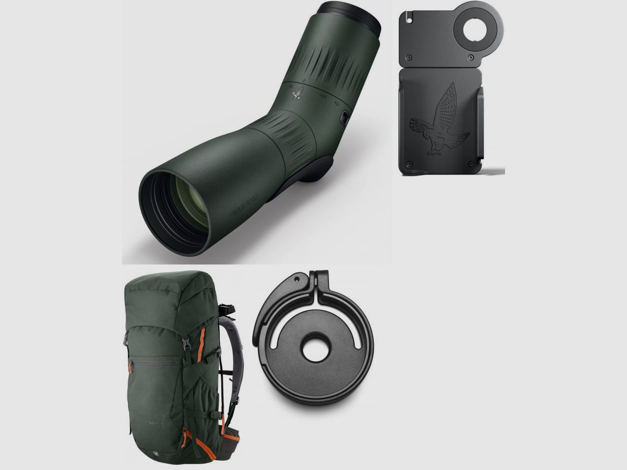 SWAROVSKI OPTIK Swarovski ATC 17-40x56 Zielony z BPH 32L Pakiet Ekspert Polowanie Górskie