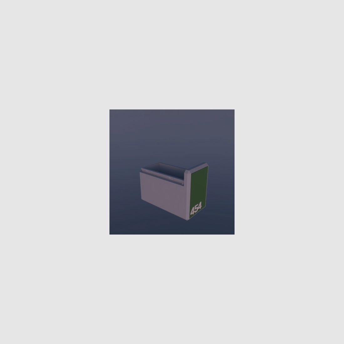 Filamelt Munitionsbox / .454 Casull / ‘Schiebedeckel’ / Patronenbox, Ammo Box