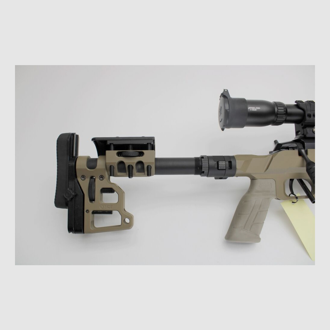 Rep. Rifle Tikka T3X CTR with MDT Stock Timney Trigger, Athlon 5-25x56 Scope .223Rem