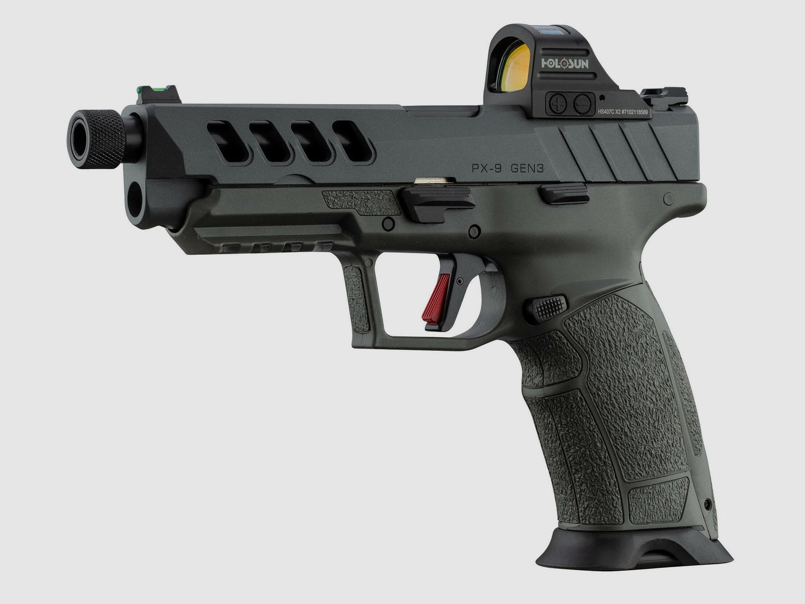 Tisas Pistol PX-9 Night Stalker SF Gen3 + 407C, Bild 7 von 8