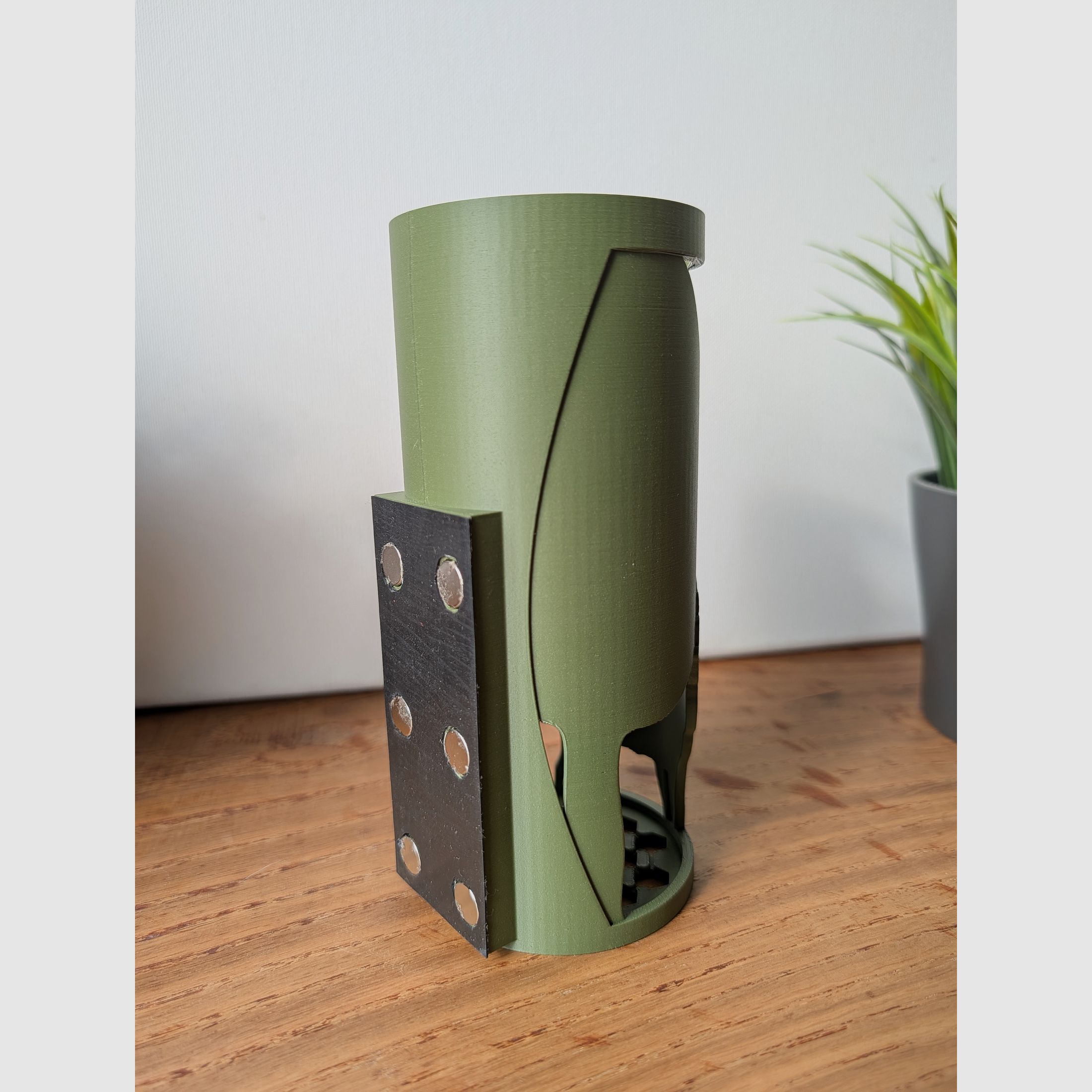 Soporte de silenciador magnético con diseño de ciervo - 65mm