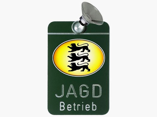 Akah Autoschild Jagdbetrieb Baden-Württemberg