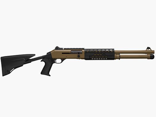 Benelli – Halbauto / M4 T-PRO Brown Cerakote / 12/76 / 36 cm / 4+1