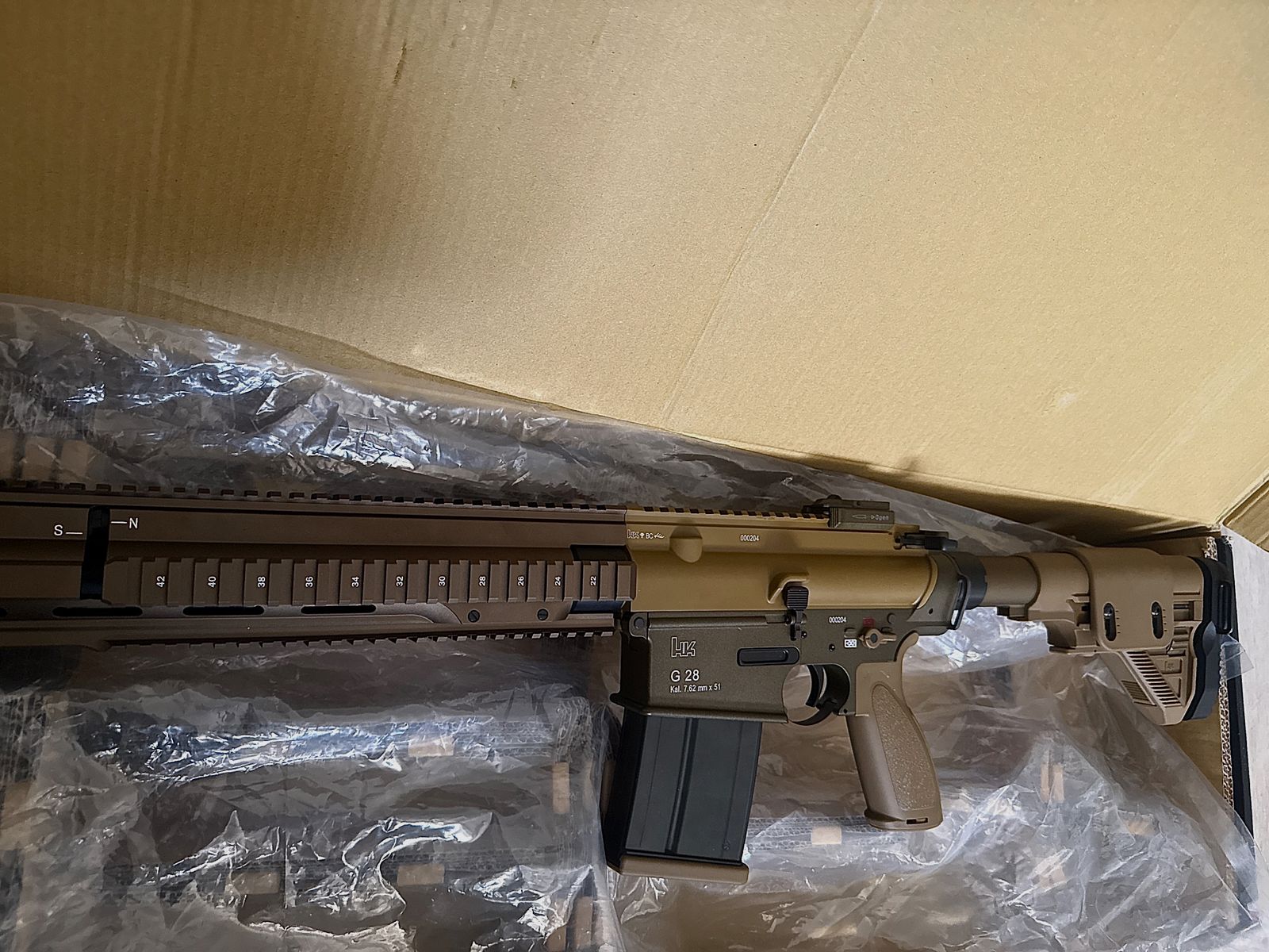 NUEVO VFC Heckler&Koch G28 GBBR Airsoft DMR 417, imagen 4 de 7