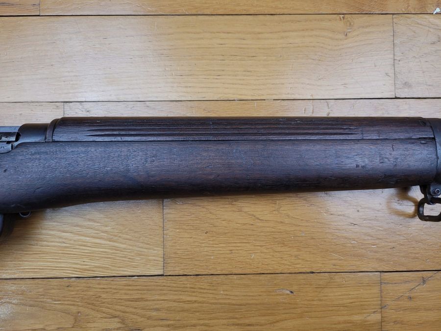 Gutes Gewehr Lee-Enfield N°4 MKI – 303 British – 10 Schuss – Fazakerley – Monomatrikularwaffe mit Verschlussmagazin – 1943 – TBE, Bild 5 von 20
