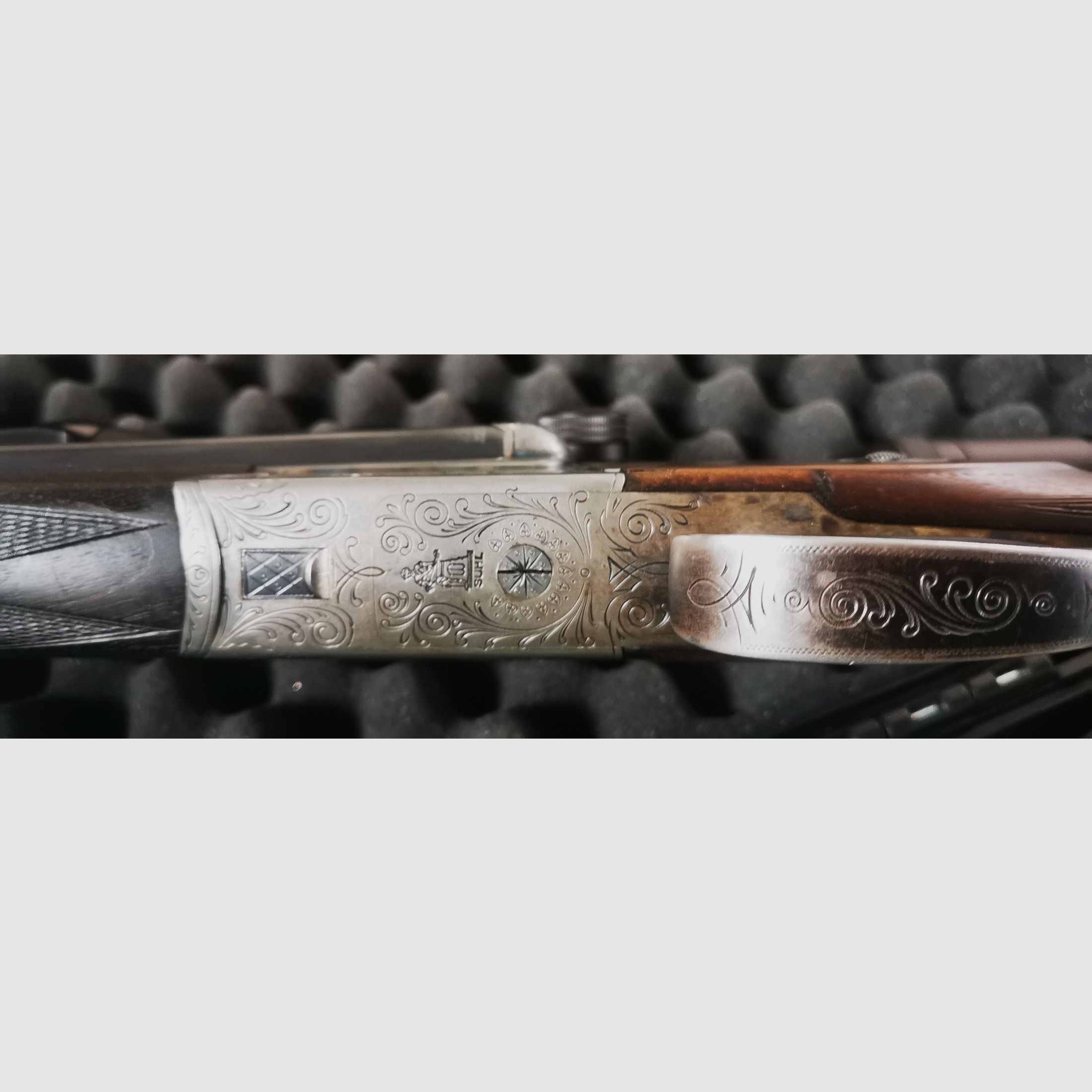 Perforación Sauer und Sohn Suhl 8x57 IRS y 16/70