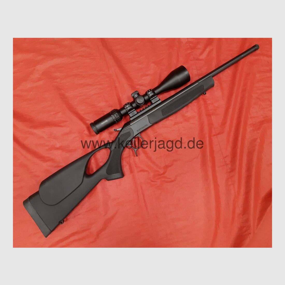 Kipplaufbüchse Bergara BA13  Kal. 222 Rem. mit 4-12x50 Hawk-LP-Zielfernrohr
