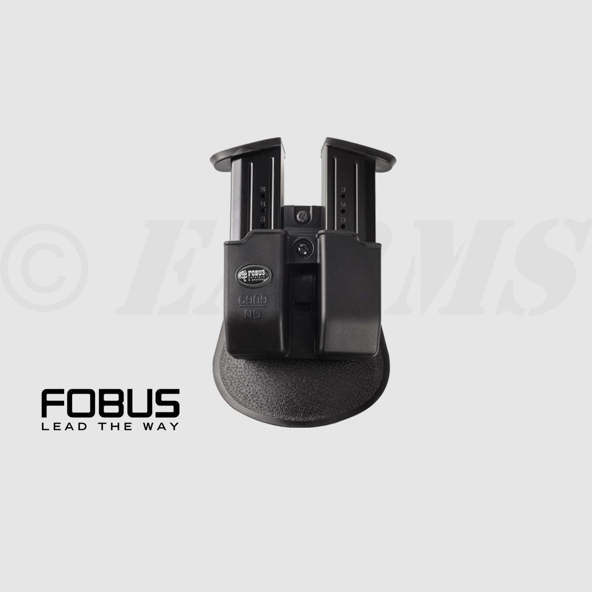 FOBUS Ruger, CZ, S&W, Walther 9mm Double Magazine Holster for Double Stack Magazines, image 1 of 2
