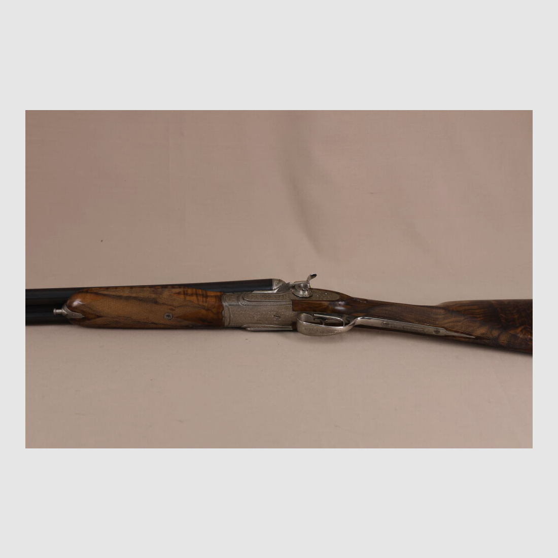 Armas Ego - Eibar Hahn - Doppelflinte // Seitenschloss // absolutes LUXUS Holz