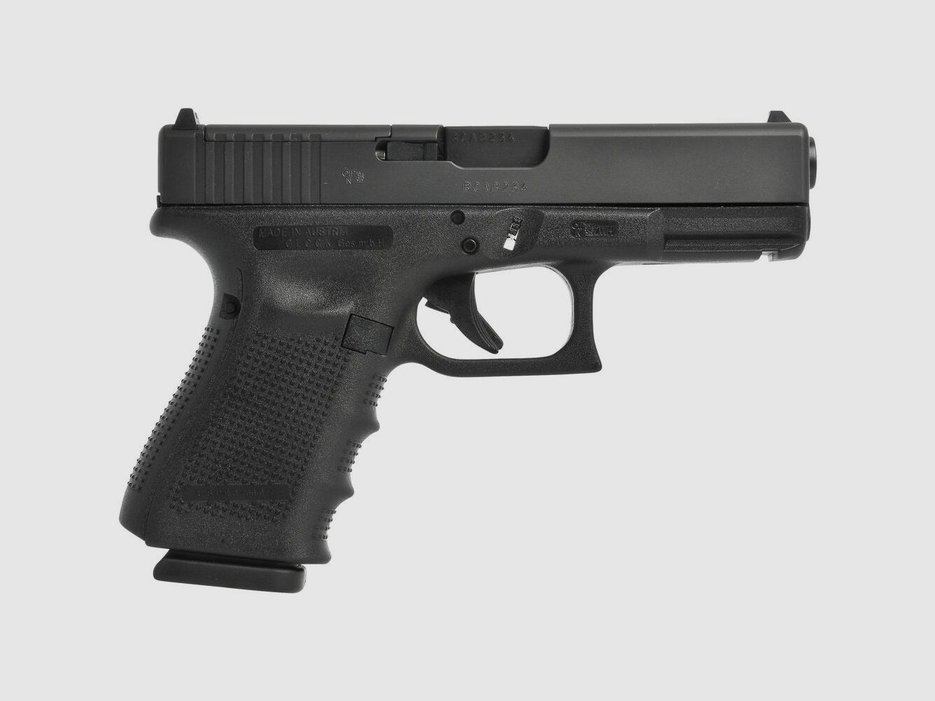 Pistola Glock 19 Gen4 MOS 9 mm Luger