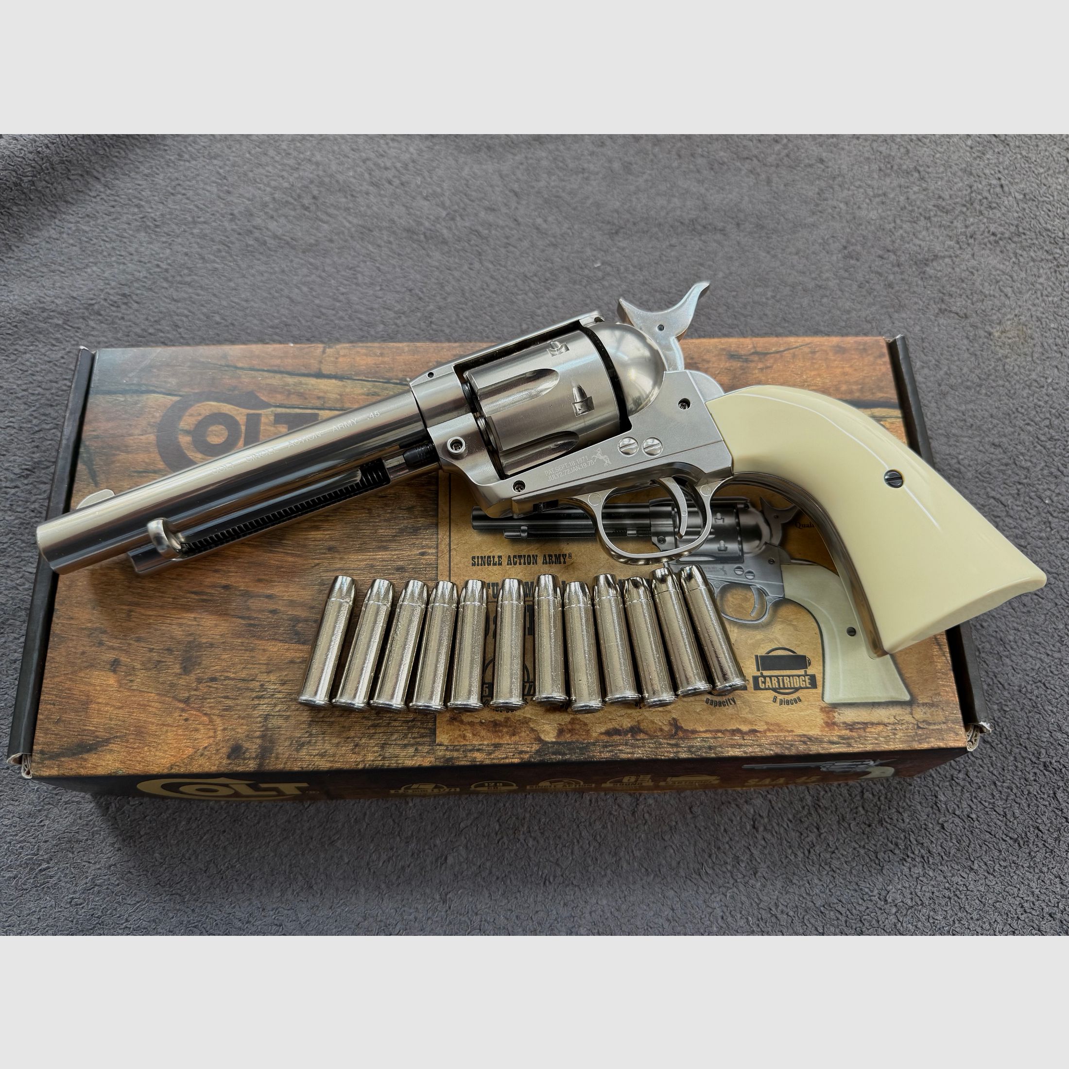 Colt SAA Single Action Army 4,5mm Diabolo CO2 PEACEMAKER Umarex Legends