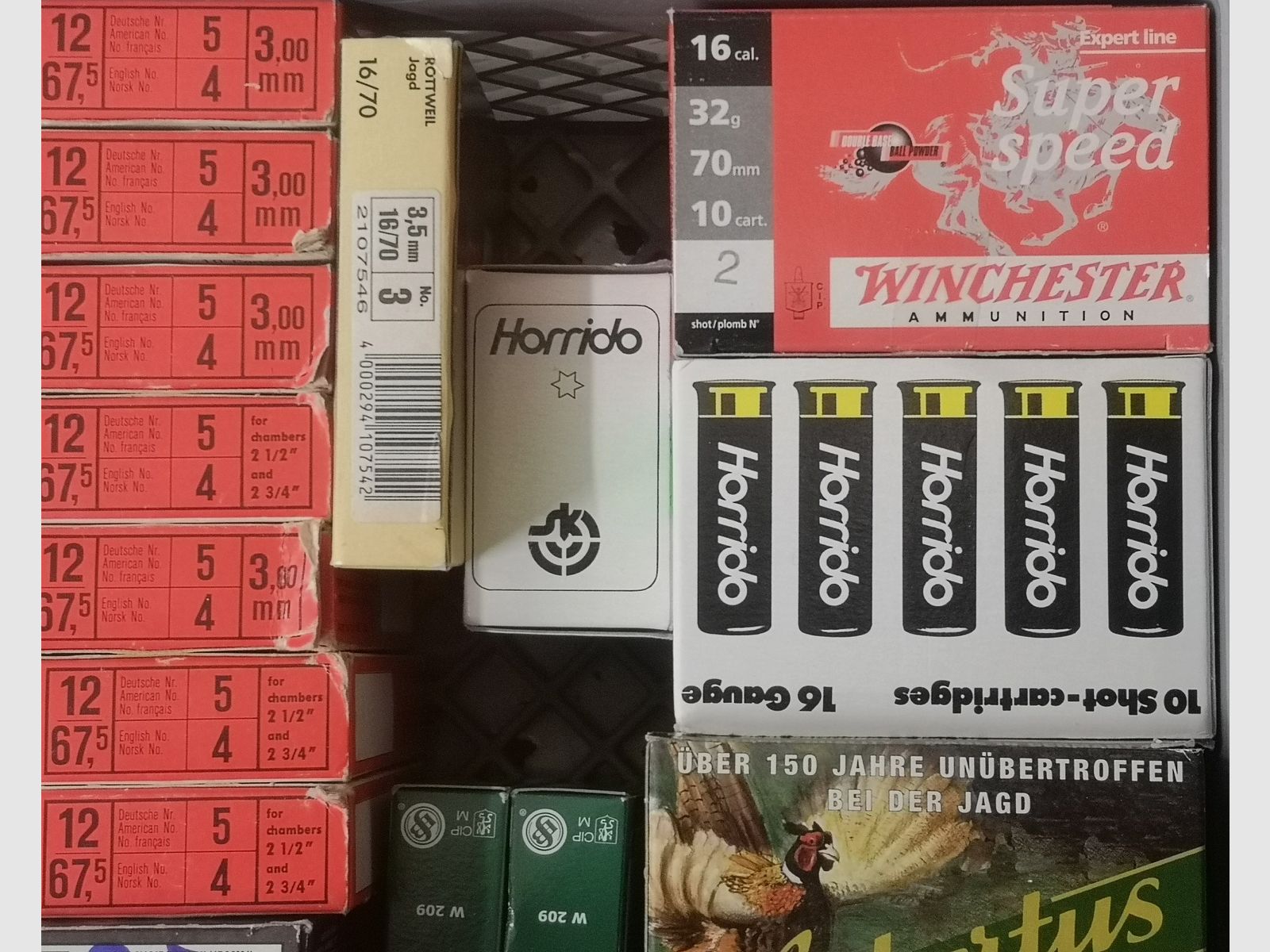 Śrut 16/70 i 16/67,5