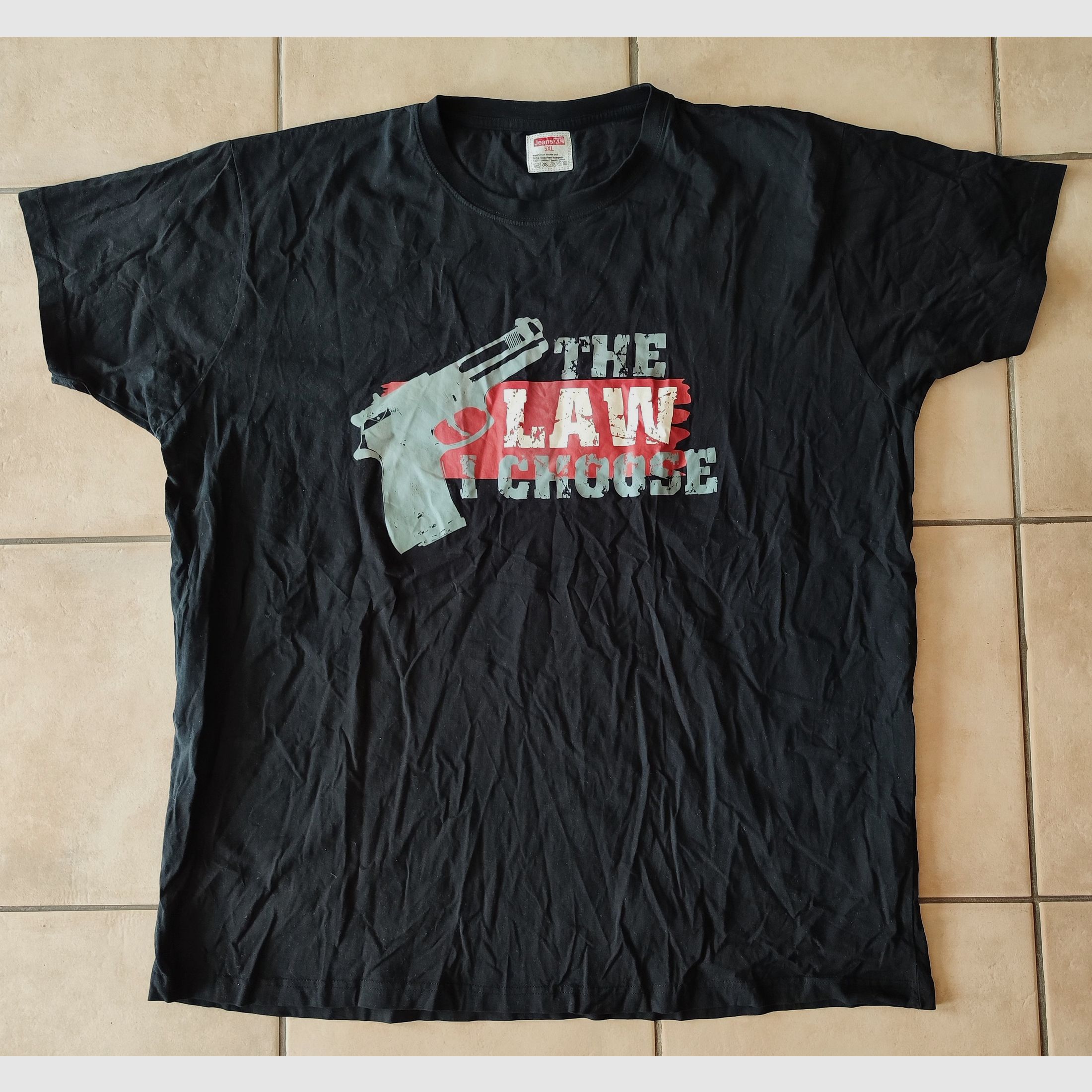 The law i choose T-Shirt Größe 5XL 