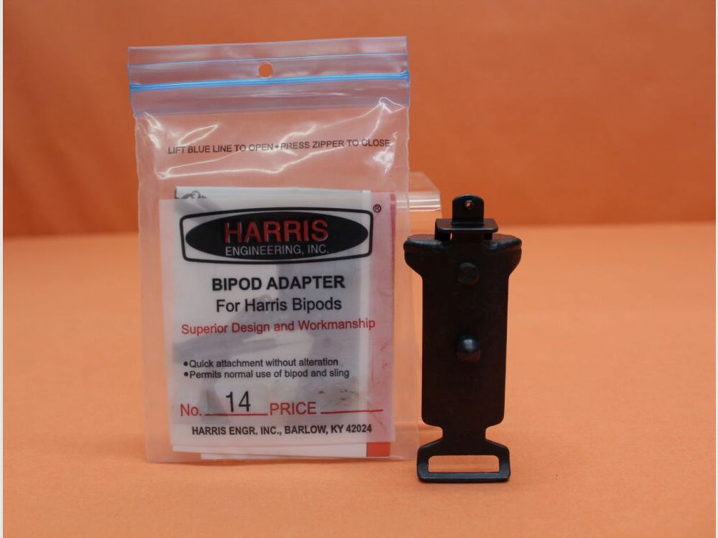 Harris Harris Adapter No.14: Ruger Mini-14/Ranch Rifle Adapter für Montage an der Gasabnahme