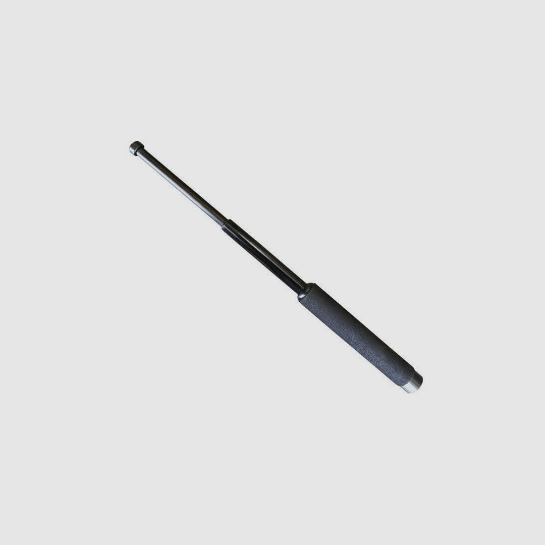 Teleskopschlagstock mit Schaumstoffgriff, Schwarz - 16''