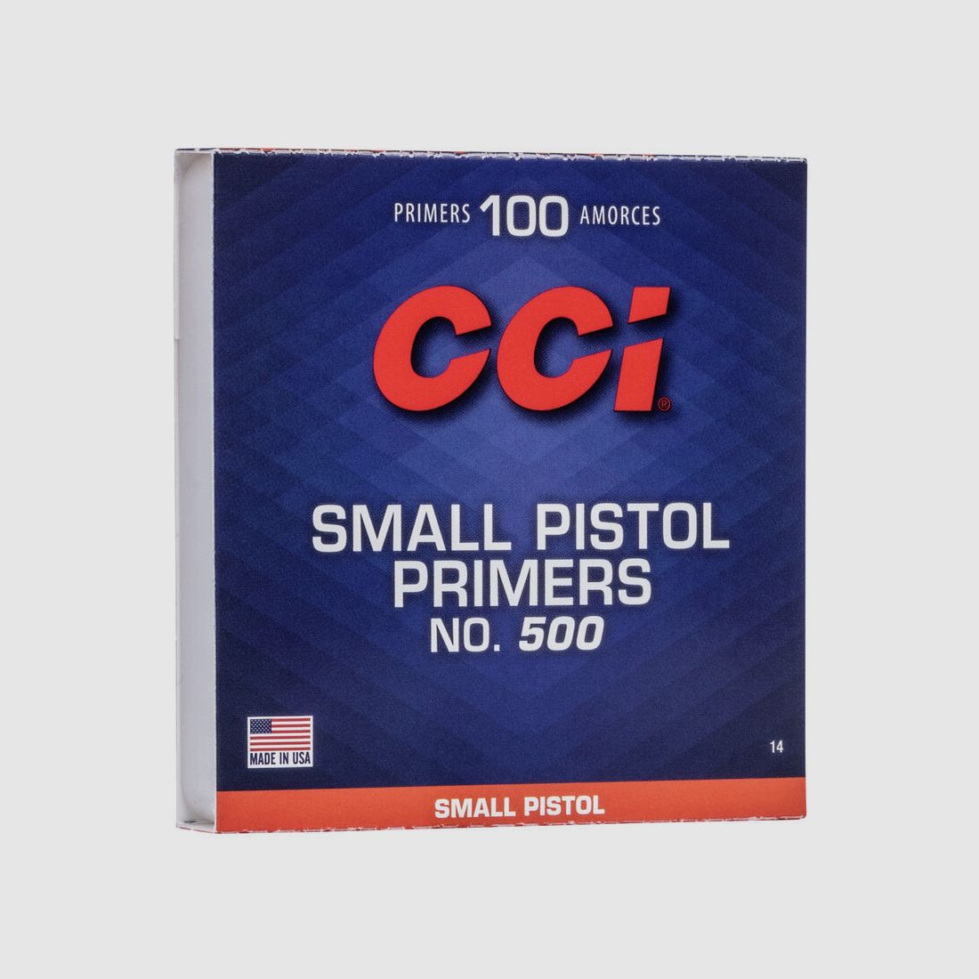 CCI 500 Piccole Pistol Primers – Confezione da 100