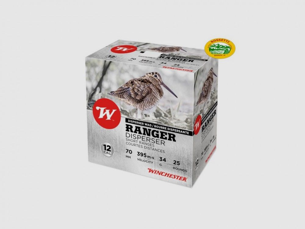 WINCHESTER Patronen RANGER DISPERSER Kal.12 pb.7