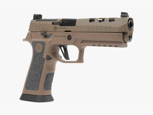 SigSauer SIG SAUER P320 XFIVE DH3 OR 9 mm Luger Pronto per Ottica - Pistola Semiautomatica