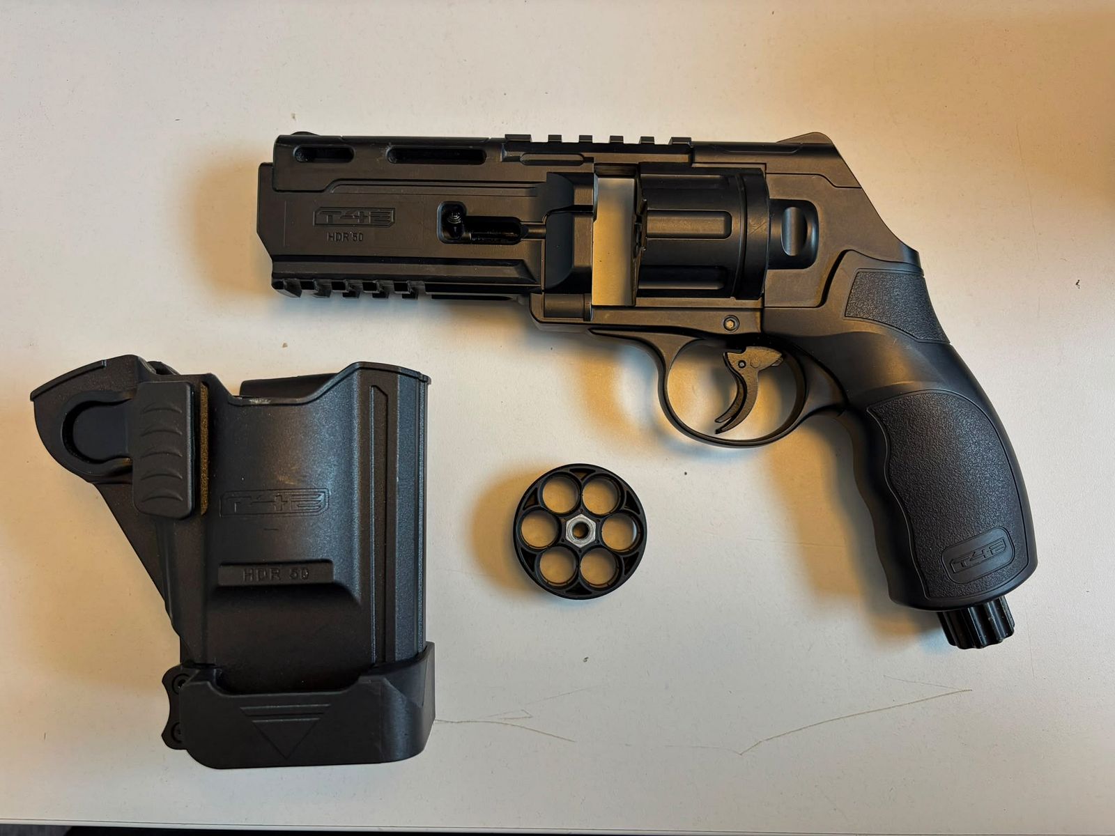 Umarex T4E HDR 50 (11 Joule) inkl. Holster & Zubehör – Top Zustand