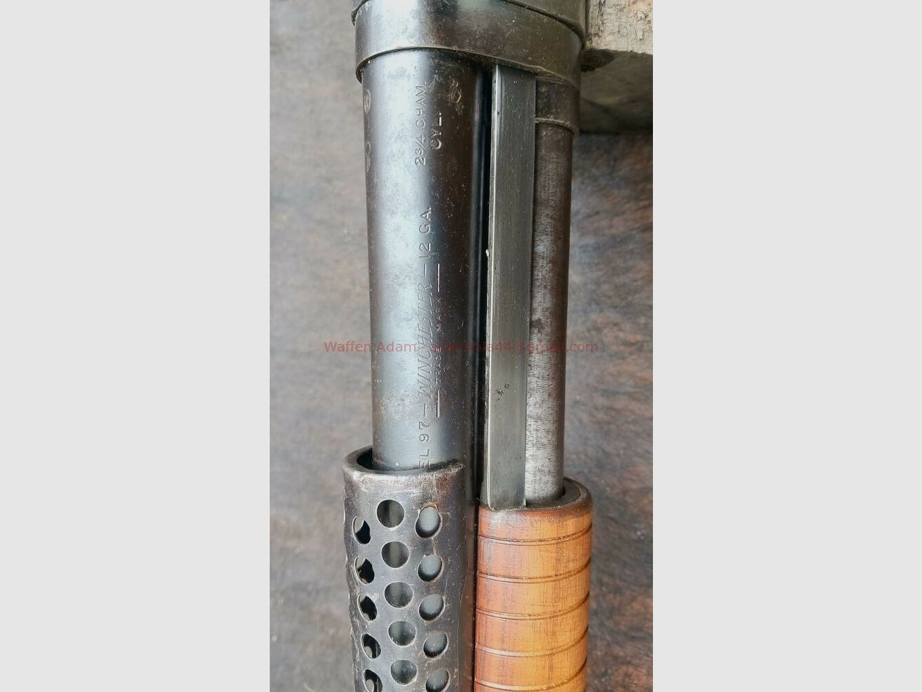 Winchester 1897 U.S.- Trench Gun- WK II Riot Gun