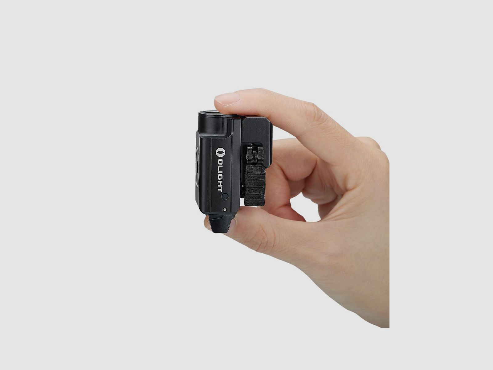 Lampe LED pour arme compacte PL Mini II Valkyrie 600 lum. Olight titane, image 9 sur 67