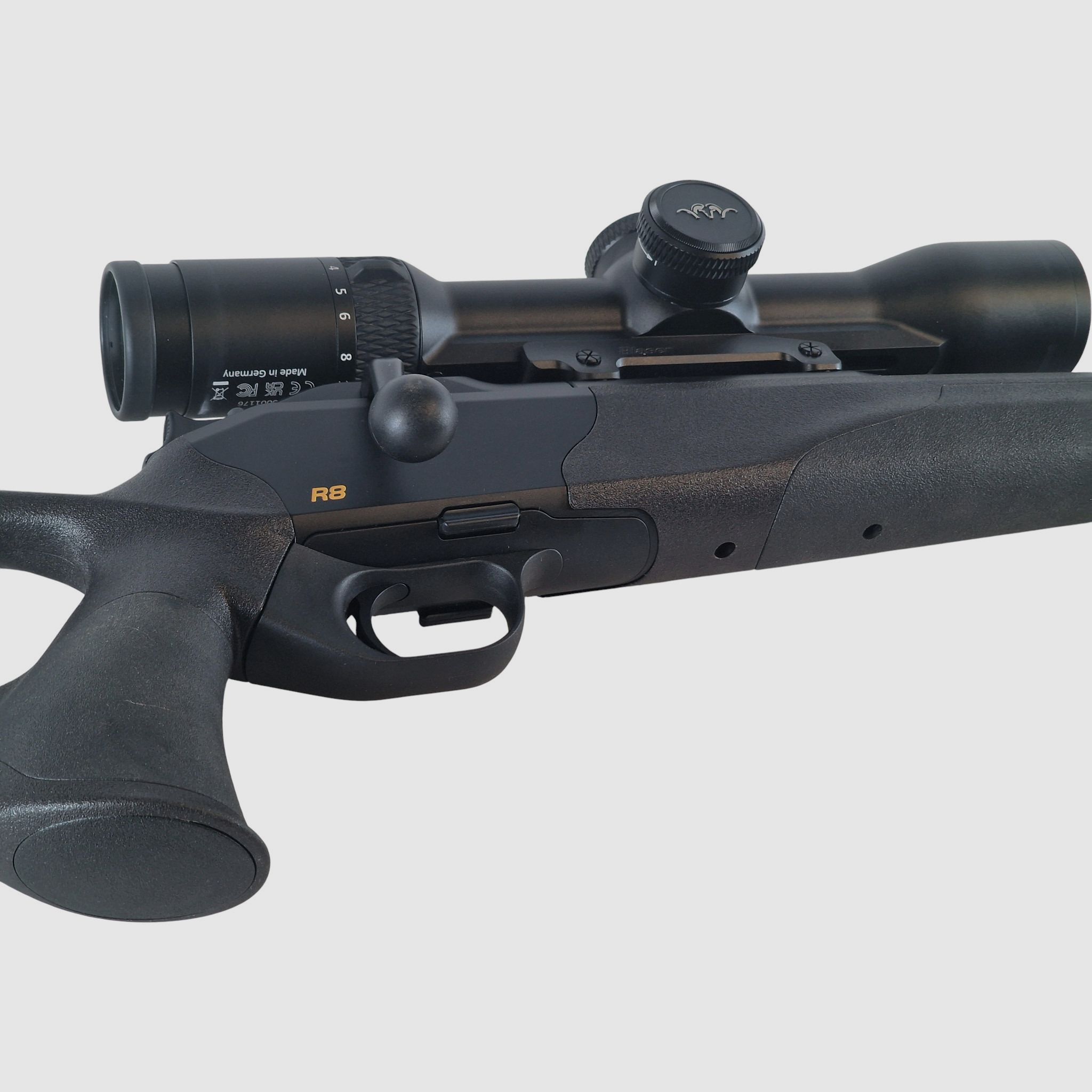 Caza de empuje Blaser R8 Ultimate Cal. 30-06 con silenciador y Blaser B2 1,7-10X42 LP disponible de inmediato, imagen 12 de 12