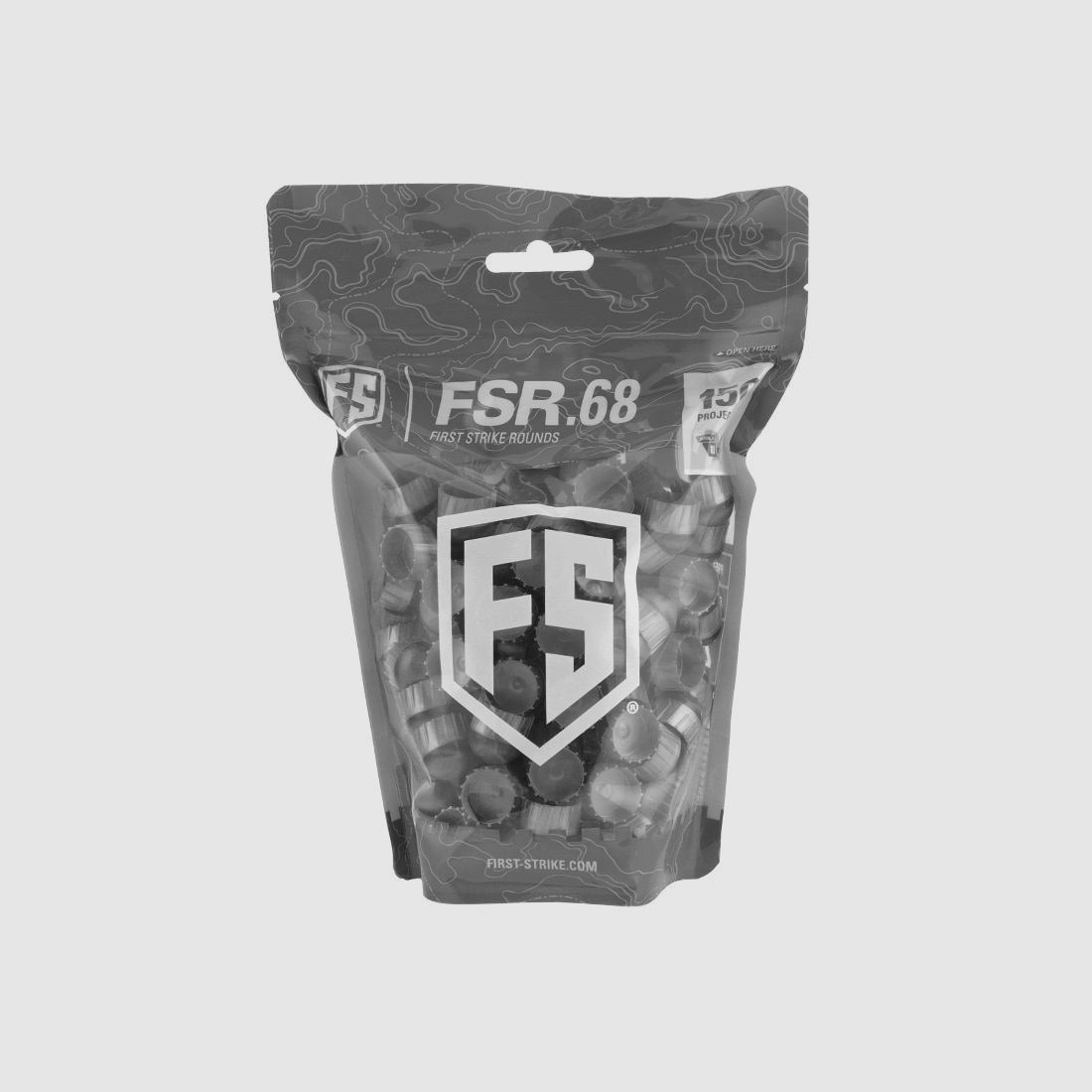 First Strike Paintballs sacchetto da 150 colpi (grigio/argento)