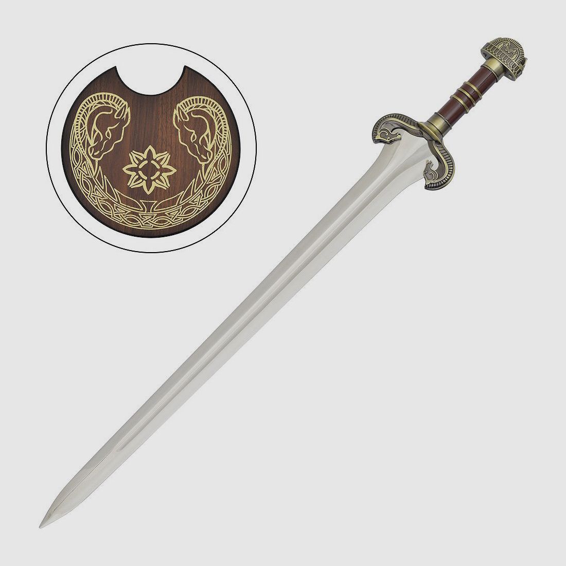 Schwert von Eowyn inklusive Wandhalterung